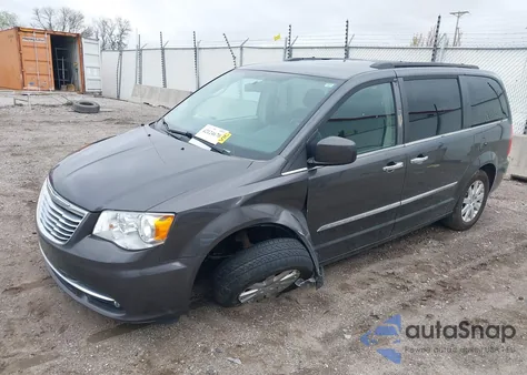 2016 Chrysler Town & Country Touring из США, поврежденный, VIN 2C4RC1BG0GR135509